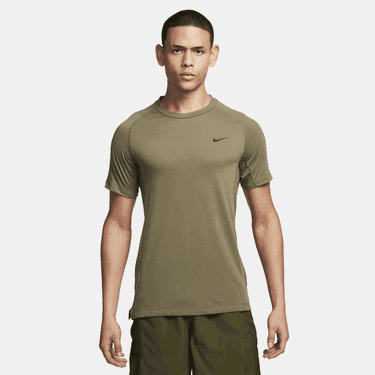 Tričko Nike fitness Flex Rep Dri-FIT Hnedá | FN2979-222, 0