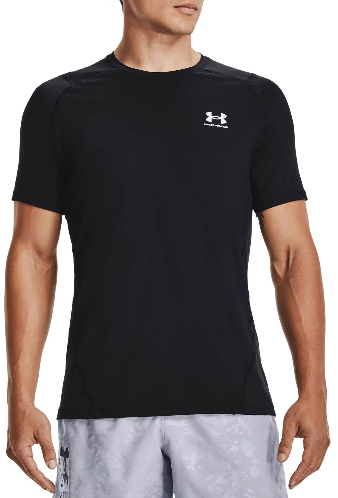 Tričko Under Armour T-shirt HeatGear Čierna | 1361683-001, 0