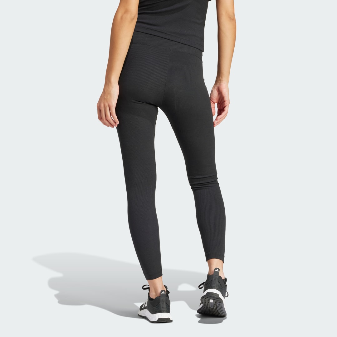 Sportswear Ribbed High-Waist 7/8 Leggings (Maternity)