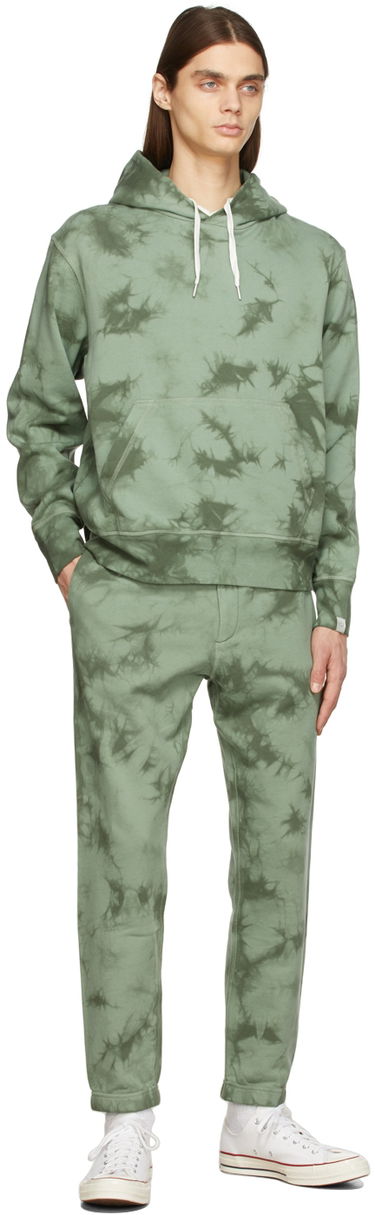 Mikina rag & bone Tie-Dye Terry Hoodie by Zelené | MBC22ST020P120, 3