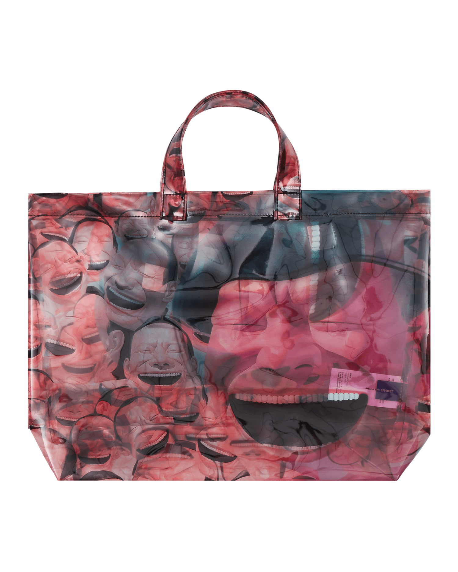 Tote bag Comme des Garçons Yue Minjun Tote Bag Ružová | FG-K210-SS21 1, 1