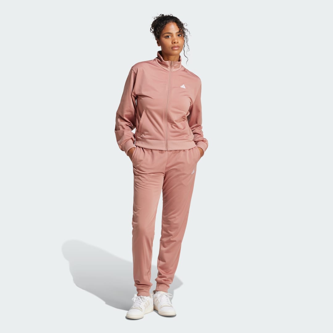 Súprava adidas Performance Essentials Feel Cozy Track Suit Ružová | JD4478, 0