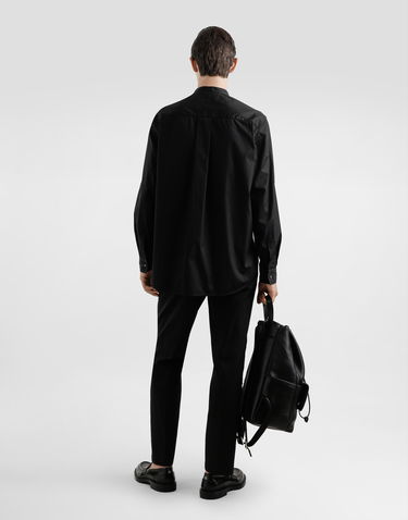 Košeľa Dolce & Gabbana Black Cotton Button-Up Shirt Čierna | G5HR1TFU5T9N0000, 2