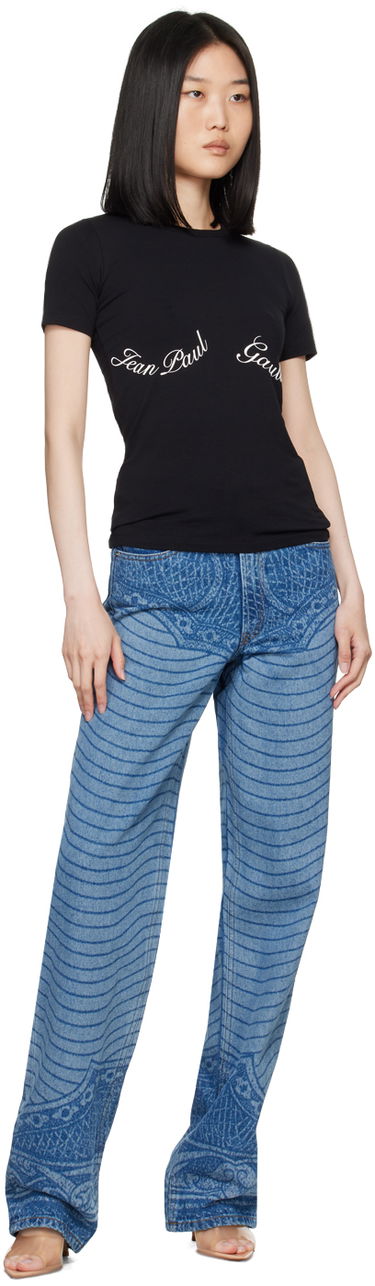Tričko Jean Paul Gaultier Jean Paul Gaultier 'The Jean Paul Gaultier' T-Shirt Čierna | 24/30-F-TS082I-J056-0001, 3
