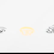 Off-White OW Ring with Rhinestones