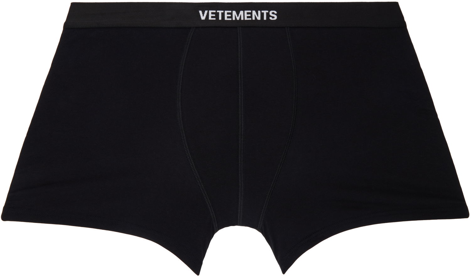 Boxerky VETEMENTS Vetements Logo Boxers Čierna | MA66UN100B, 0