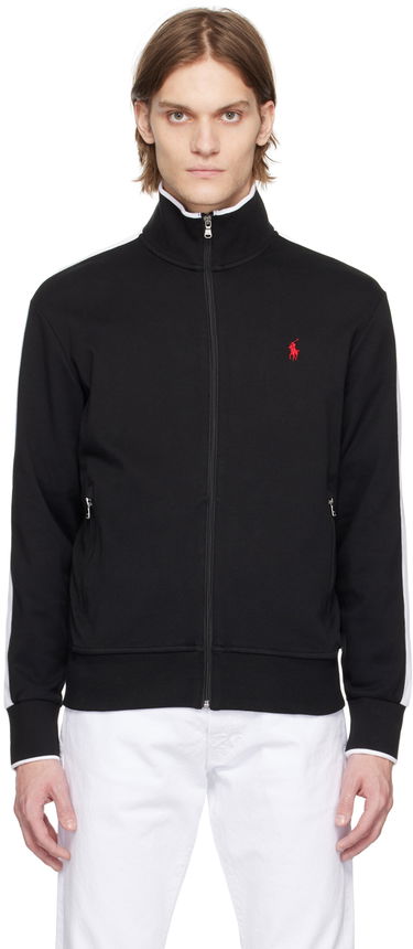 Mikina Polo by Ralph Lauren Ralph Lauren Embroidered Track Jacket Čierna | 710743326002, 0