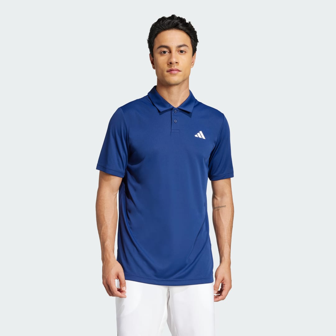 Polo tričko adidas Performance Club Tennis Polo Shirt Modrá | JF8507, 0