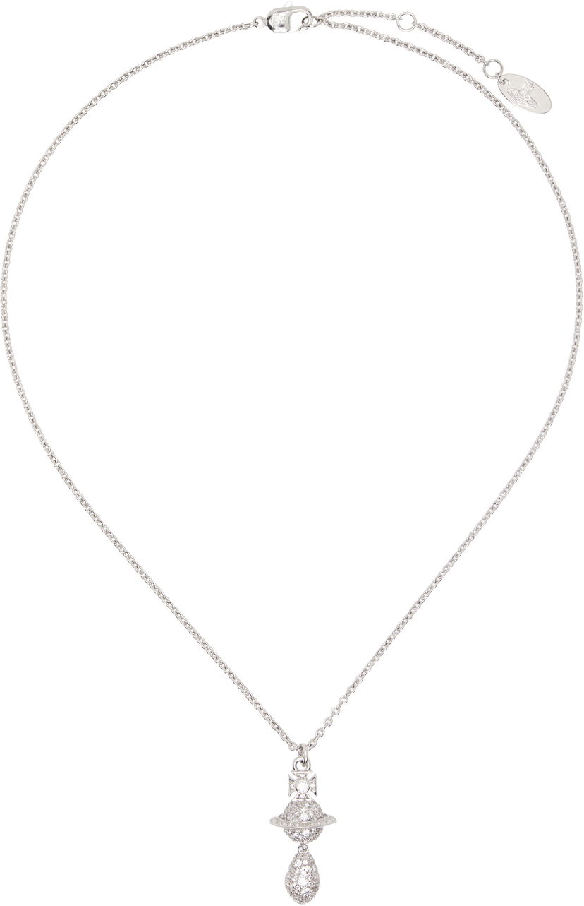 Náhrdelník Vivienne Westwood Circe Orb Pendant Necklace Metalická | 630203H9-02P102-