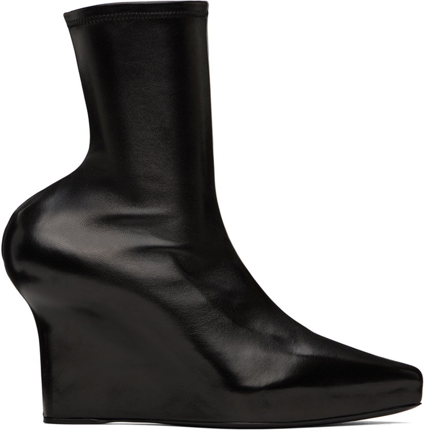 Tenisky a topánky Givenchy Givenchy Wedge Ankle Boots Čierna | BE603YE1J5001