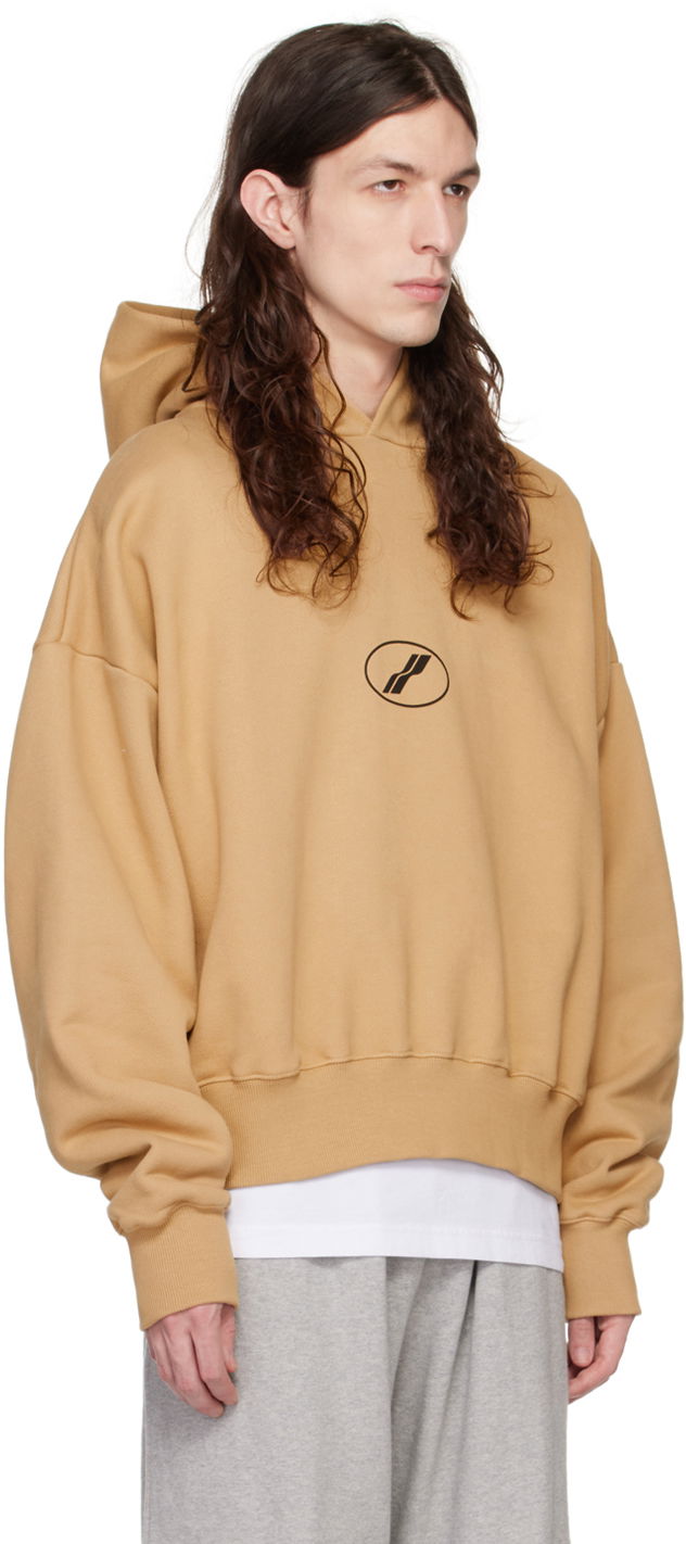 Mikina We11done Center Basic Hoodie Béžová | WD-TH3-22-850-U-BG, 1