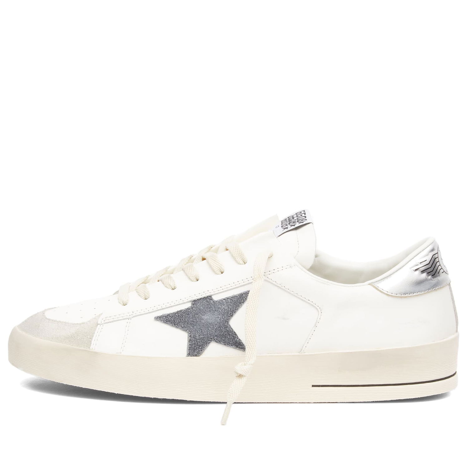 Tenisky a topánky Golden Goose Stardan Leather and Suede Biela | GMF00333-F006901-60466, 0