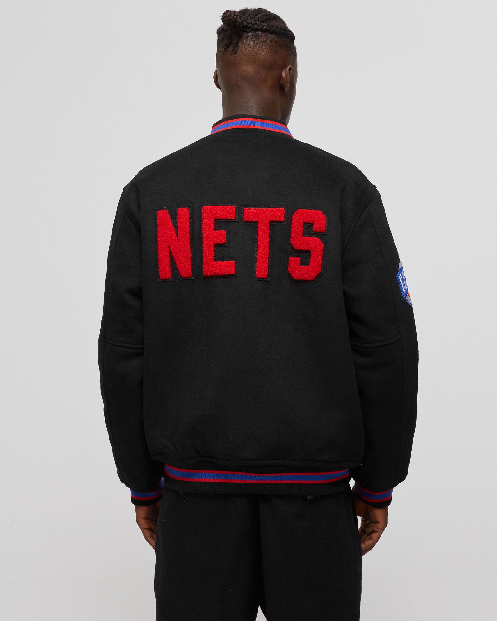 New York Nets Hardwood Classics Wool Varsity Jacket