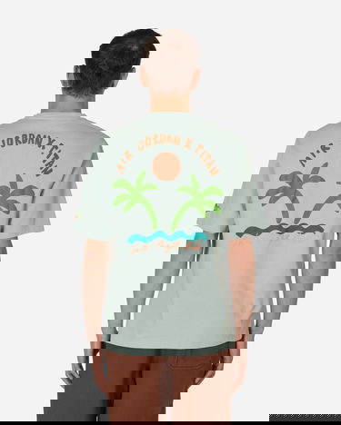 Tričko Jordan TITAN Graphic T-Shirt Tyrkysová | DV7029-363, 2