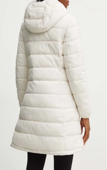 Prešívaná bunda GUESS Long Puffer Coat With Hood Biela | V4YL05WF3X0-G1O6, 1