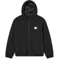 Techinical Jersey Plate Windbreaker Black