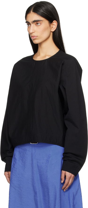 Sveter TOTEME TOTEME Batwing Top Čierna | 252-WRT0431-FB0374, 3