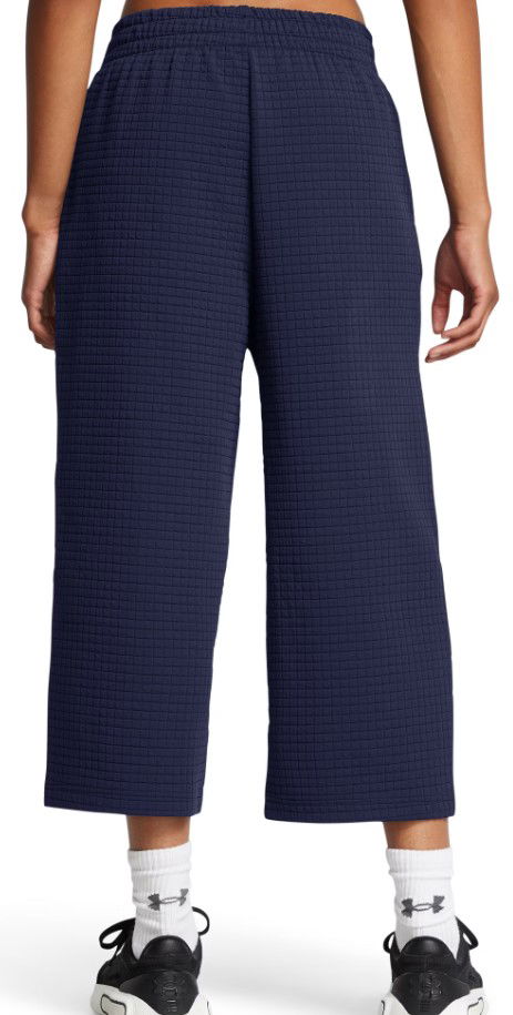 Cargo nohavice Under Armour Grid Crop Fleece Pants Modrá | 1386492-410, 1