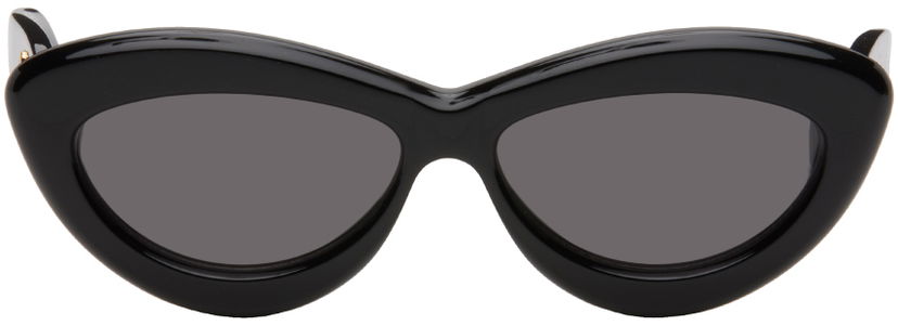 Slnečné okuliare Loewe Black Cat-Eye Sunglasses Čierna | LW40096IW5401A 192337114113