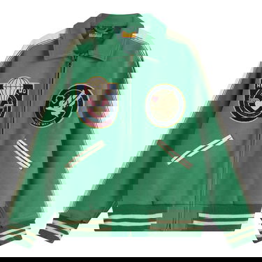 Bomber bunda Human Made Patched Striped Military Jacket Zelené | HM30JK018-GRN, 1