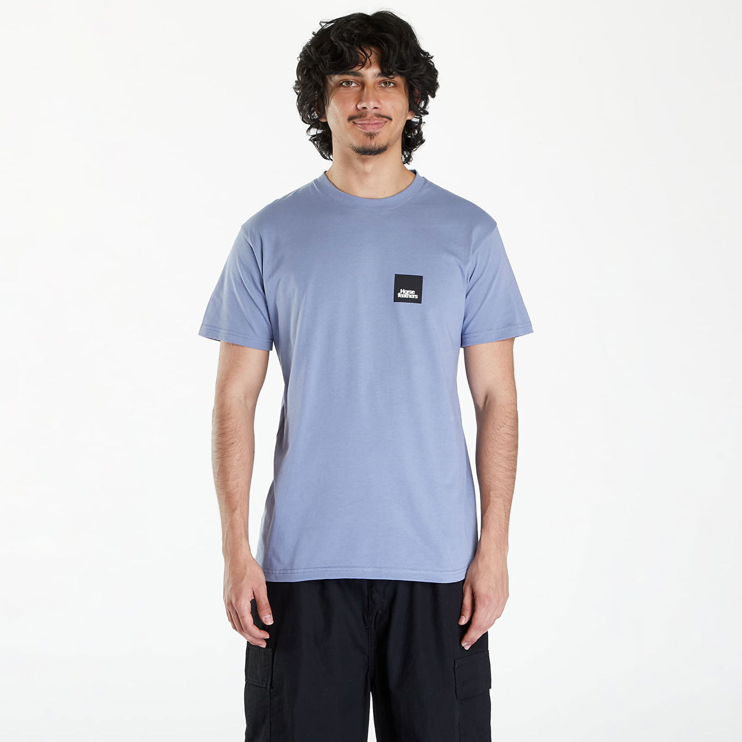 Tričko Horsefeathers T-Shirt Minimalist II T-Shirt Tempest Modrá | SM1310G, 0