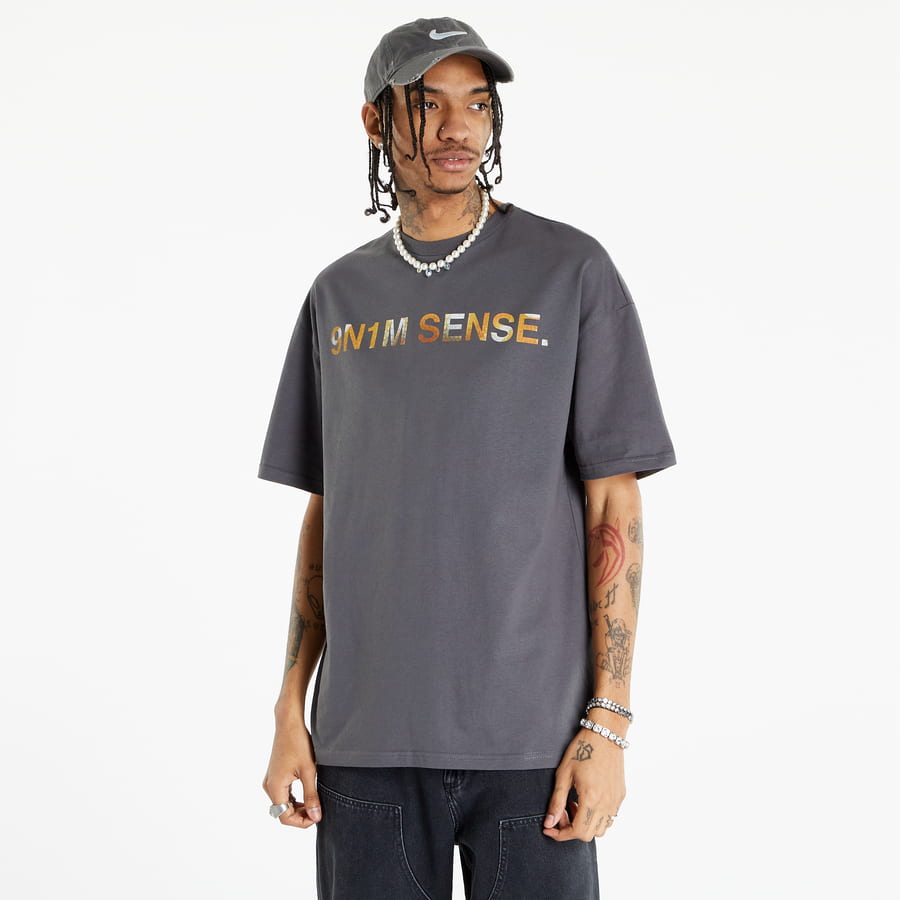 Tričko 9N1M SENSE. Snake T-Shirt Šedá | 9N1M-PSTT-07203, 0