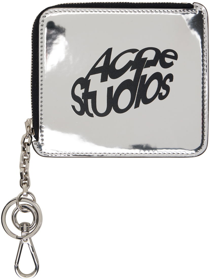 Peňaženka Acne Studios Faux-Leather Wallet Šedá | CG0237-
