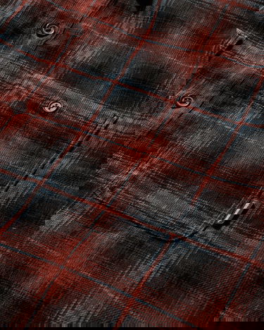 Košeľa Neighborhood Corduroy Check Longsleeve Shirt Rôznofarebný | 252TSNH-SHM07 RED, 4