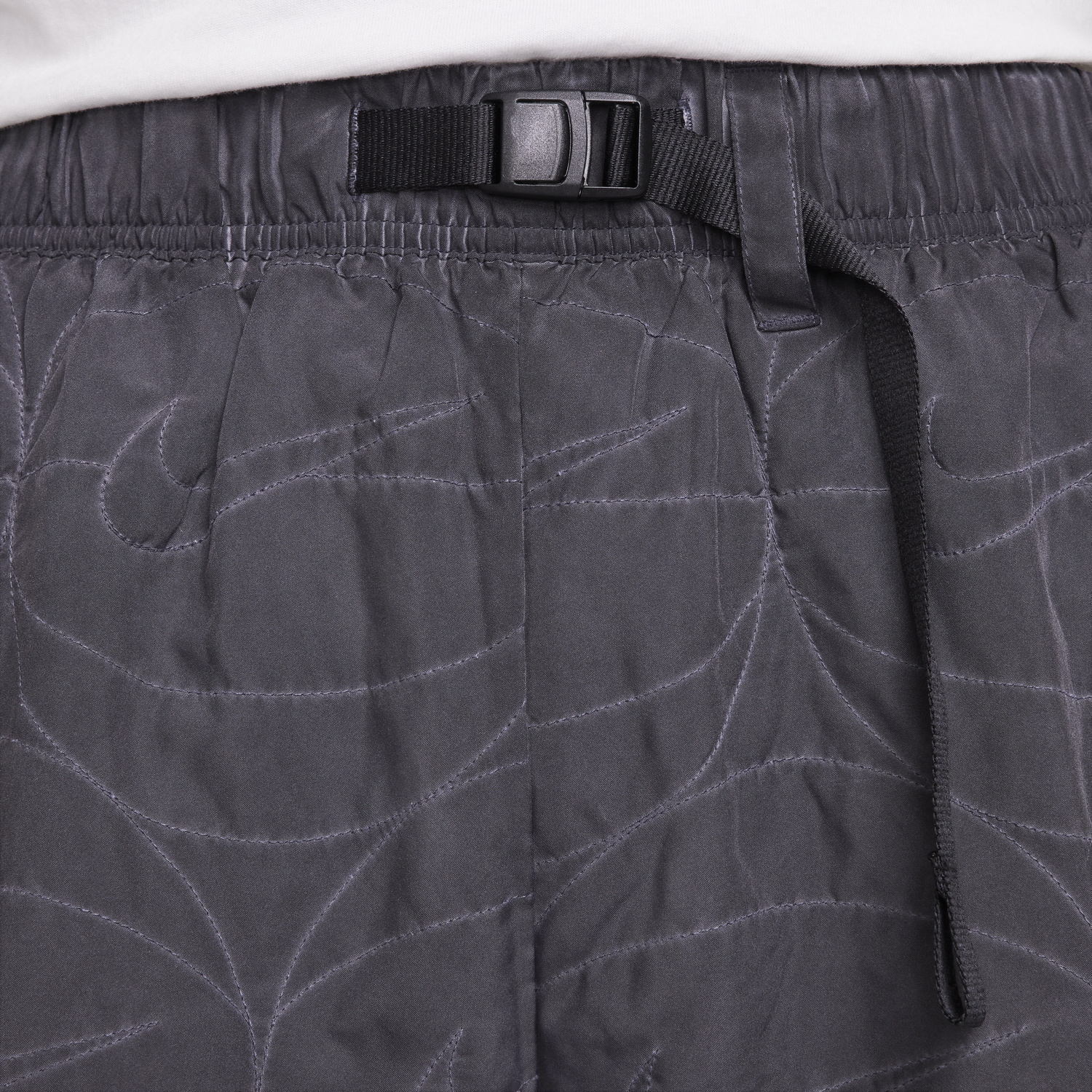 Šortky Nike Synthetic-Fill Woven Basketball Shorts Šedá | FB7097-010, 1