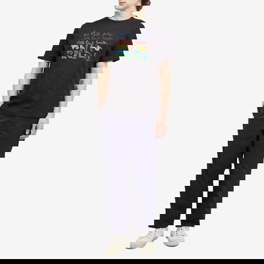 Tričko Paul Smith Paul Smith Distorted Logo T-Shirt, Size M Čierna | M2R-011R-NP4697-79, 4
