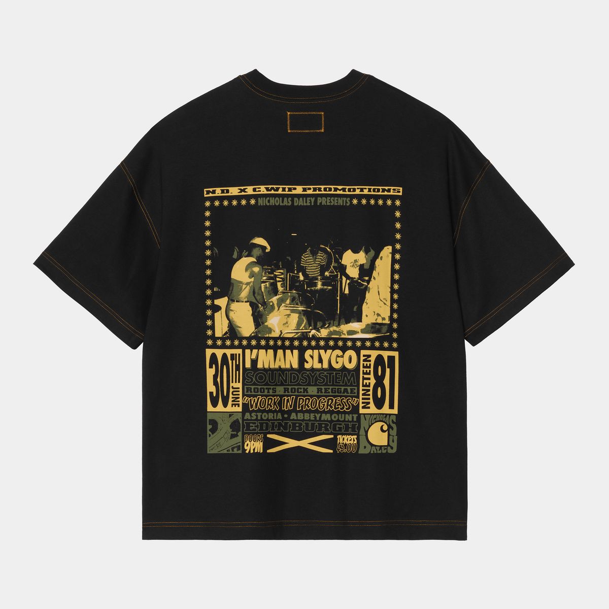 Tričko Carhartt WIP Carhartt WIP x Nicholas Daley Poster T-Shirt ND Čierna | I035276_6, 1