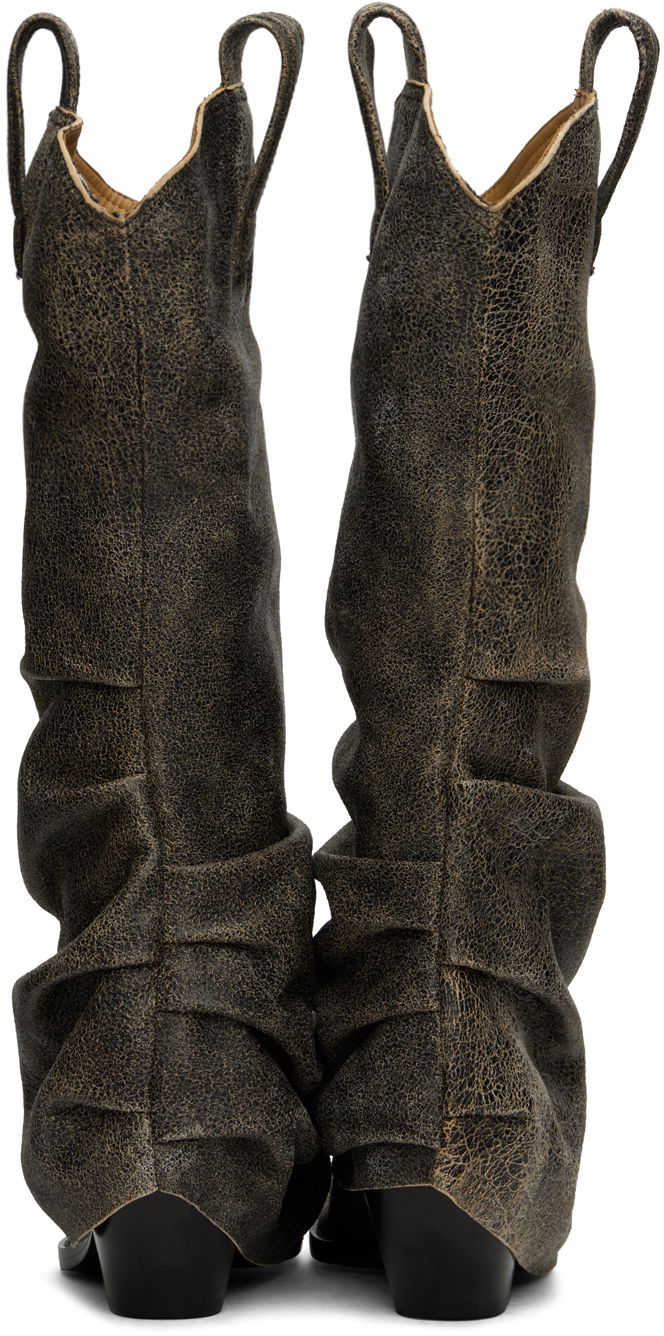 Oblečenie R13 R13 Mid Cowboy Sleeve Boots Hnedá | R13S0107-S131A, 1
