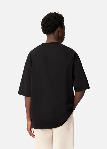 Tričko AXEL ARIGATO T-Shirt Alvin Armstrong Patch Detail Čierna | A4114001, 3