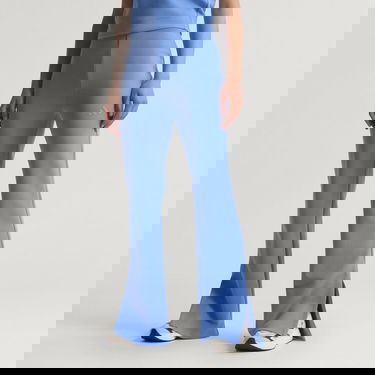Nohavice adidas Performance ALL SZN Soft Lux Flared Pants Modrá | JV9881, 0