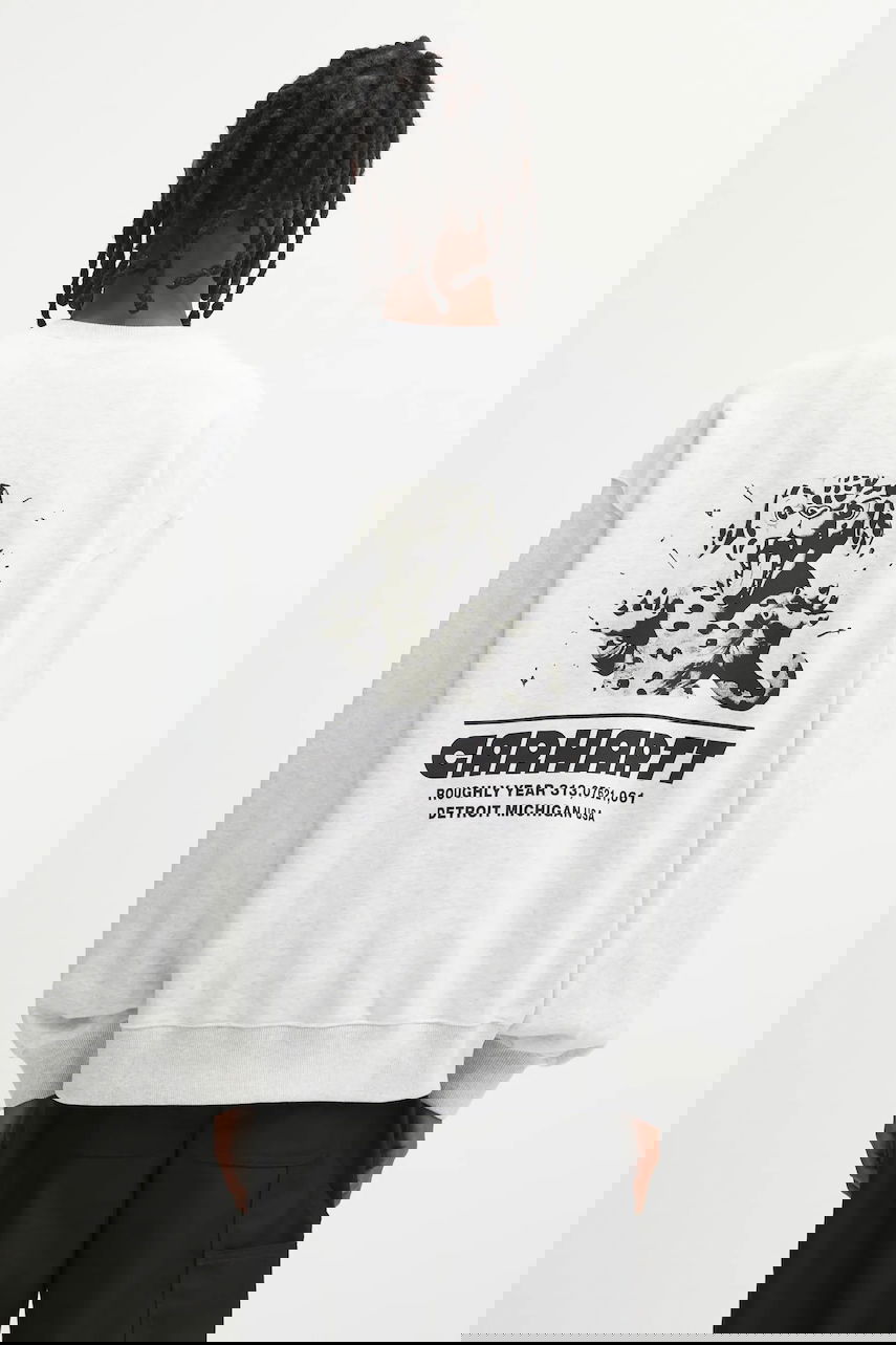 Mikina Carhartt WIP Wiptopia Graphic Sweatshirt Šedá | I035644.482XX, 0