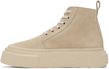 Tenisky a topánky Maison Margiela MM6 Maison Margiela Suede High-Top Béžová | SH1WS0014 P5246, 2