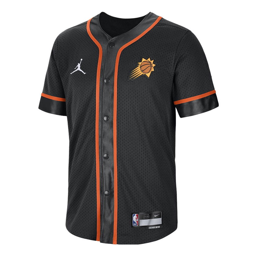 Dres Jordan Phoenix Suns Statement Edition Short-Sleeve Top Čierna | DZ0431-010