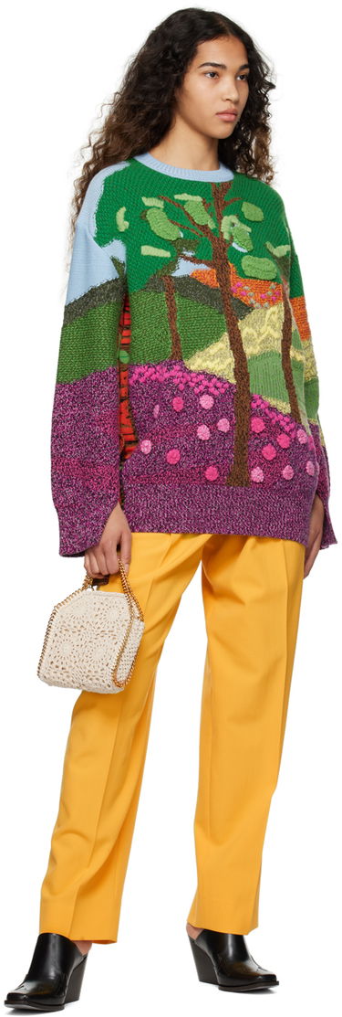 Sveter Stella McCartney Tree Of Life Knit Sweater Rôznofarebný | 6K03373S2384, 3