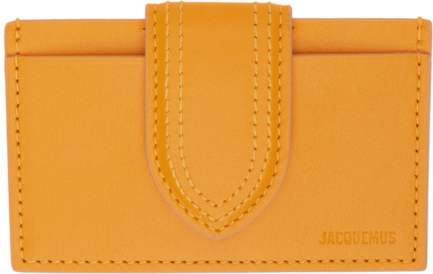 Peňaženka Jacquemus 'Le Porte Carte Bambino' Card Holder Oranžová | 23H233SL122-3060, 0