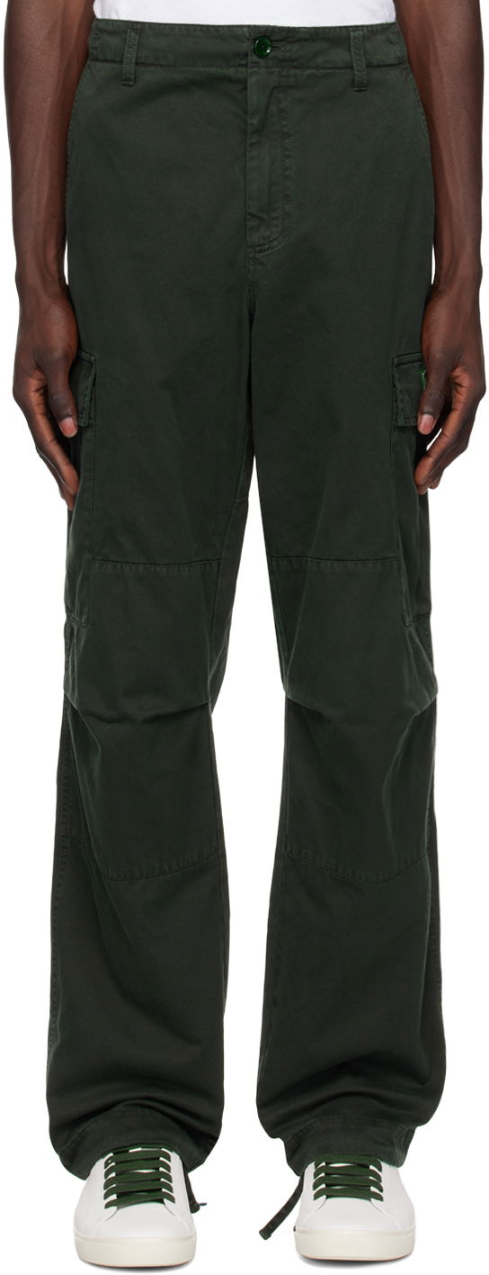 Cargo nohavice Dolce & Gabbana Dolce&Gabbana Garment-Dyed Cargo Pants Zelené | GP03LTG8KZ7, 0