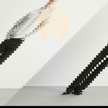 Polo tričko Jacquemus Jacquemus Croc Effect Compact Polo Shirt Béžová | 25E255KN527-2429-110, 4