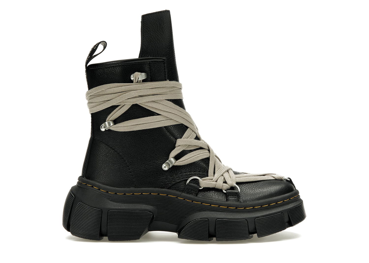 Tenisky a topánky Dr. Martens 1460 DMXL Mega Lace Boot Rick Owens Black Čierna | 31752001 /DM01D7809 2001 09 / DW01D7809 2001 09, 0