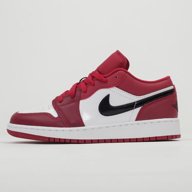 Tenisky a topánky Jordan Air Jordan 1 Low GS "Noble Red" Vínová | 553560-604, 1
