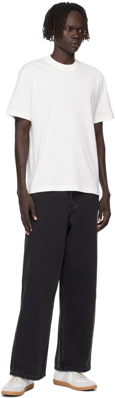 Tričko Lacoste Lacoste Back To Work Tier 0-1 T-Shirt Biela | TH5477_70V, 3
