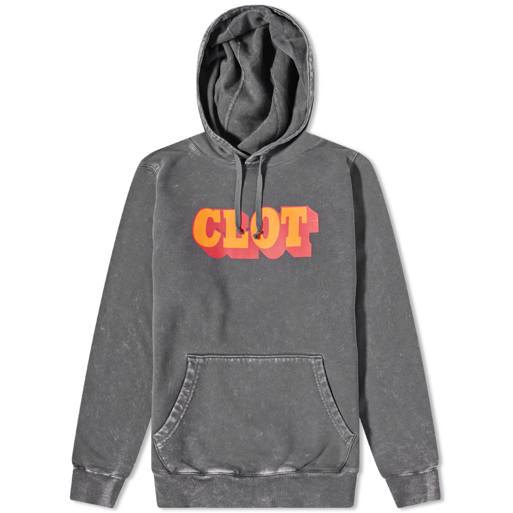 Mikina CLOT Logo Popover Hoody Čierna | CLHD22S30006-BLK, 0