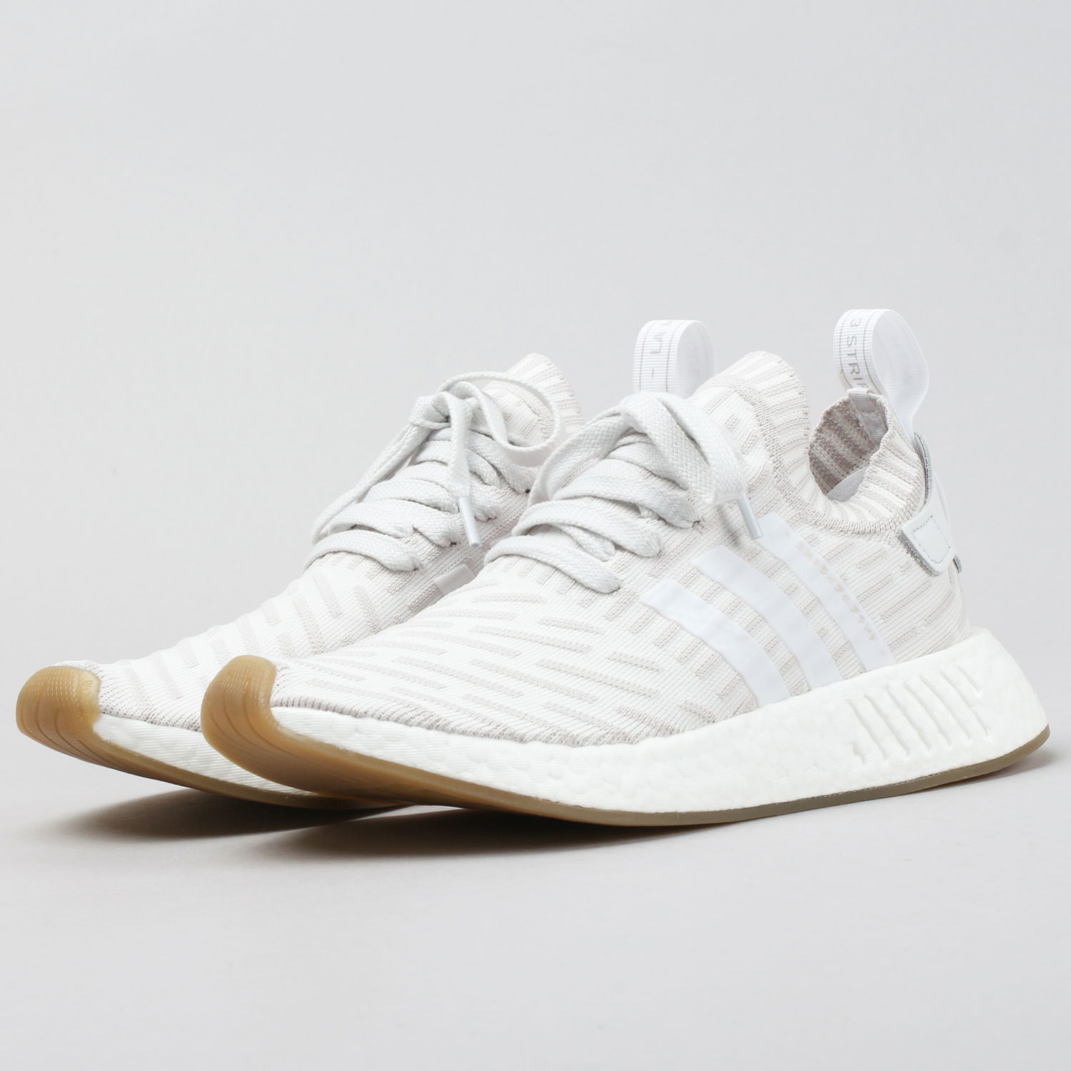 Tenisky a topánky adidas Originals NMD_R2 Primeknit "Japan White Gum" W Šedá | BY9954, 1