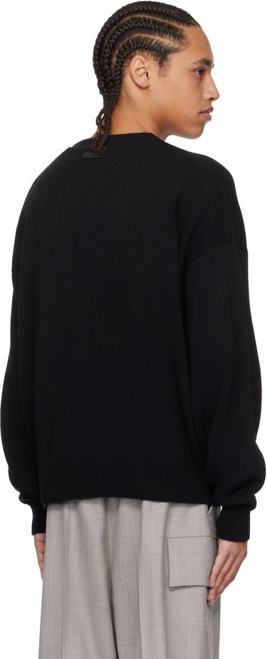 Sveter Fear of God Fear of God Fine Knit Crewneck Sweater Čierna | FGE220-2101LAW, 2