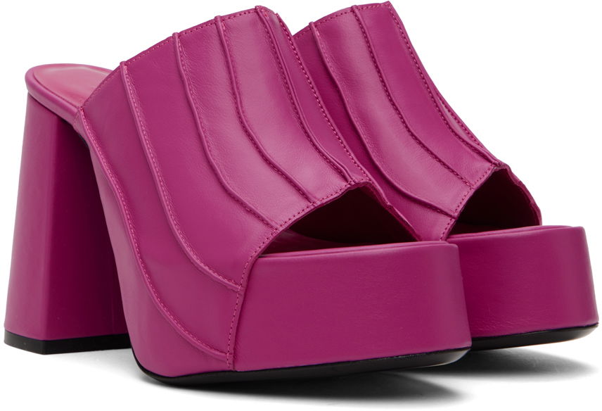 BY FAR Brad Heeled Sandals