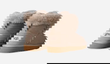 Tenisky a topánky UGG Classic Mini Posy Boot Suede Béžová | 1174632K-CBBLG, 3