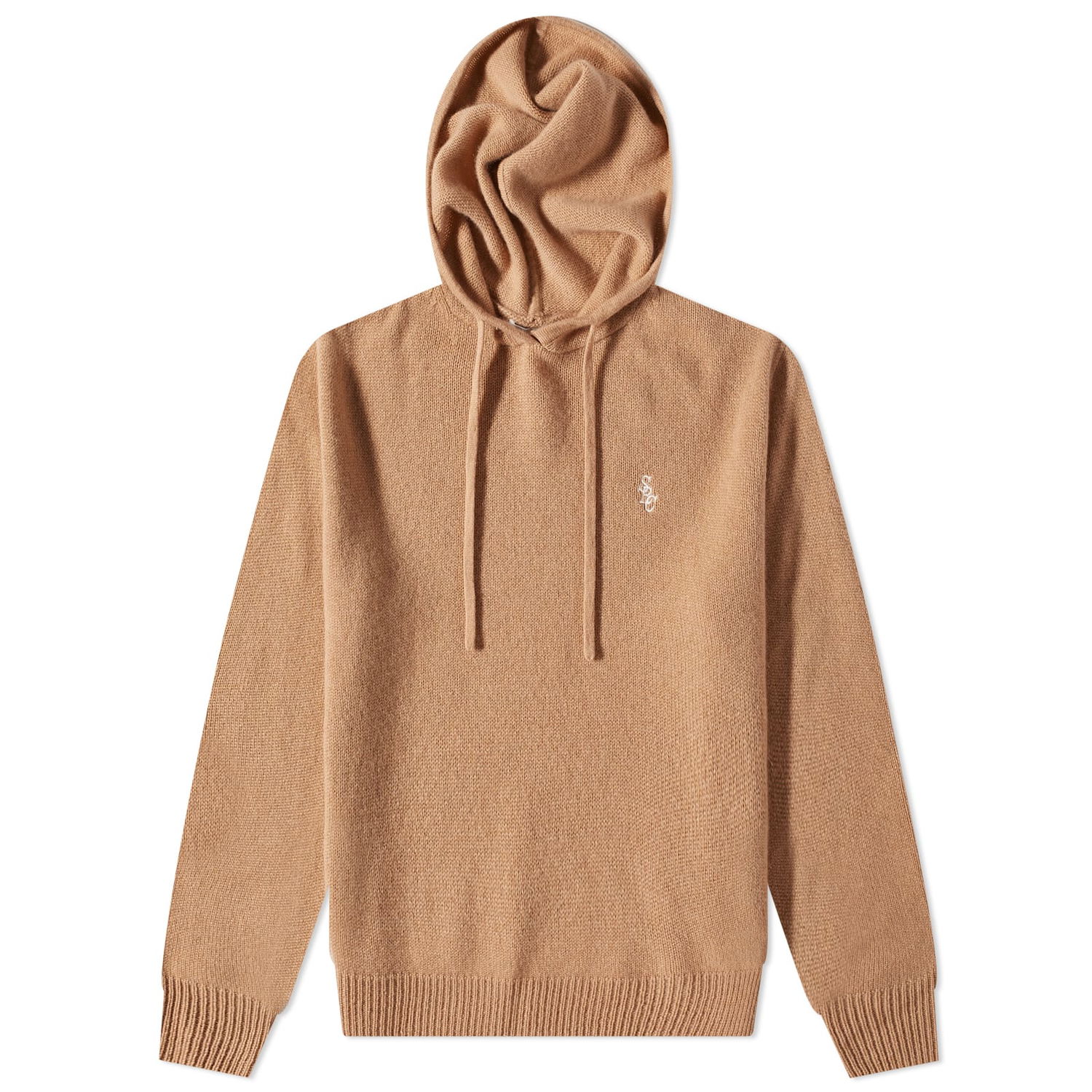 Mikina Sporty & Rich Iman Cashmere Hoody Béžová | HO731CA, 0